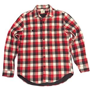 J Crew Men’s Plaid Shirt 100% Cotton Size S